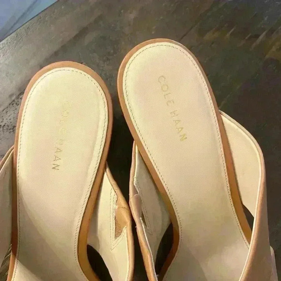 Cole Haan Tan Mules - Picture 3 of 6